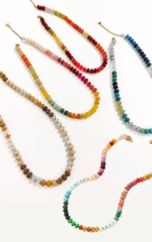 Vibrant Stone Necklace